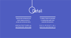 Desktop Screenshot of detail.co.uk